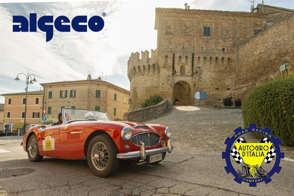 Struttura modulare algeco sponsorhip autogiro d'italia