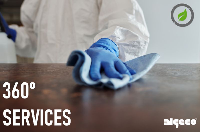 manutenzione e pulizia degli edifici modulari